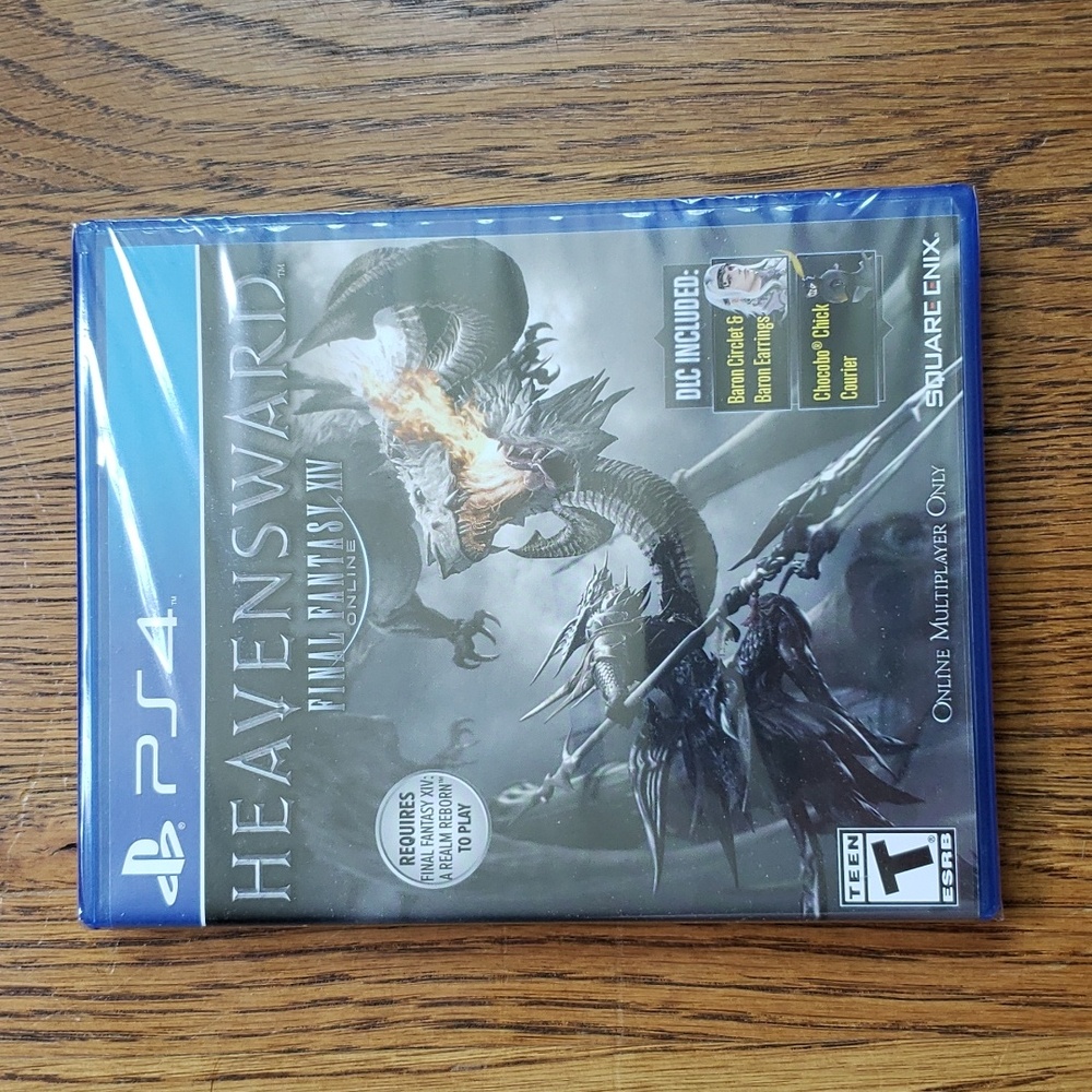 NWT Heavensward Final Fantasy XIV Online PS4 PlayStation 4 Videogame Multiplayer